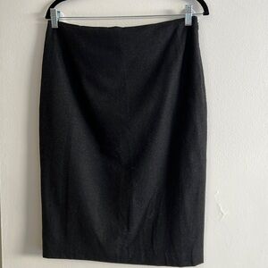 Ralph Lauren Collection Classic Charcoal grey pencil skirt.